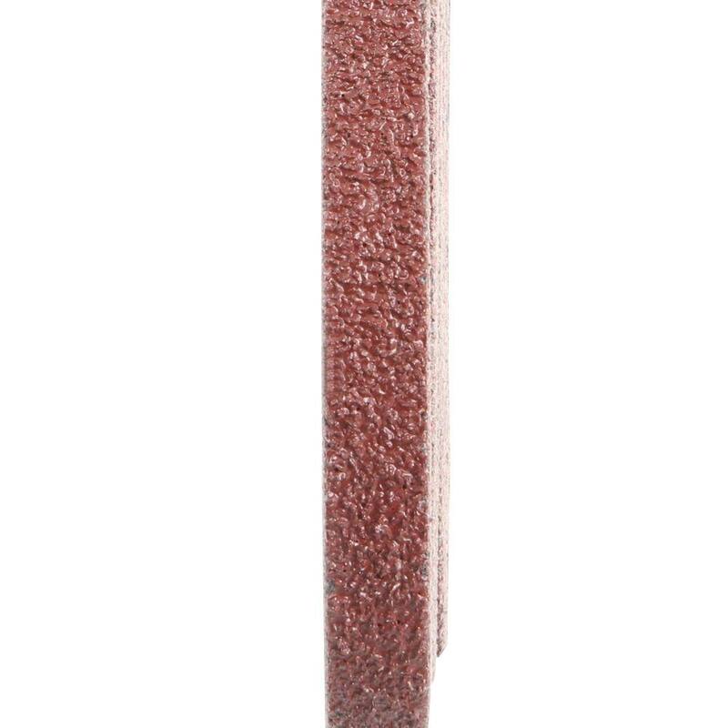 Banda abrasiva de grano 40 de 3/8 pulg. x 21 pulg. (paquete de 10) para usar con la lijadora de banda de 3/8 pulg. x 21 pulg. - A-34447