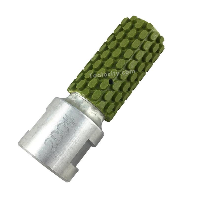 Rueda de Tambor de Pulido Húmedo con Diamante de 1 pulgada (Juego de 7) (Granulometrías) con Rosca de 5/8-11 - DPW1SET7
