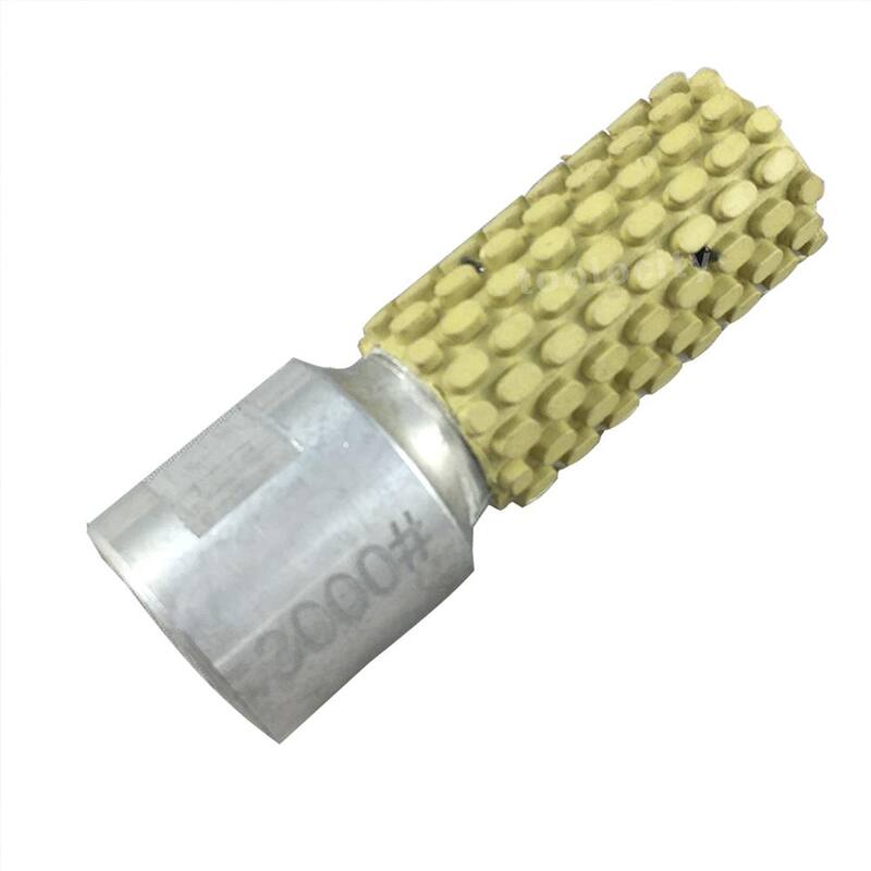 Rueda de Tambor de Pulido Húmedo con Diamante de 1 pulgada (Juego de 7) (Granulometrías) con Rosca de 5/8-11 - DPW1SET7