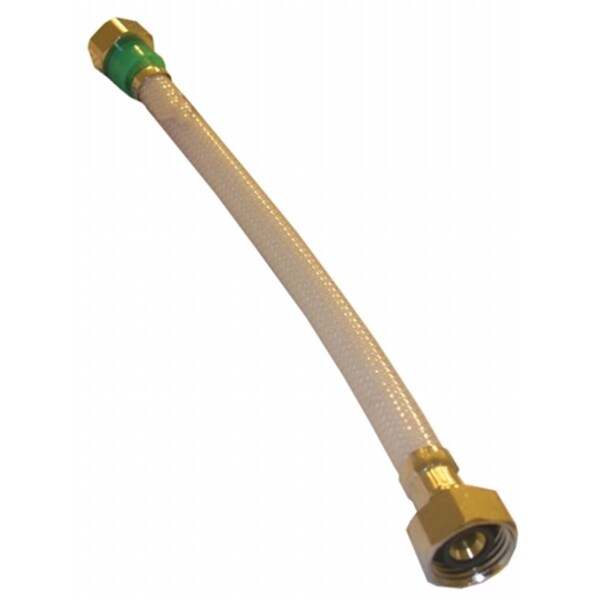 Larsen Supply Co .5 in. IPS x .5 in. IPS x 24 in. Plastic Supply Flex Hose Connect - 192028