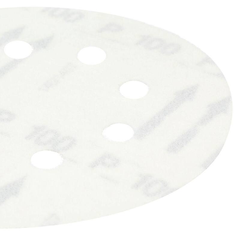 Makita 5 pulgadas #100-Grit Hook and Loop (paquete de 50) - 794523-A-50