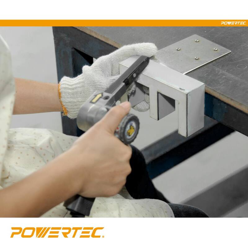 Bandas de lija POWERTEC 1/2 pulg. x 12 pulg. 80/120/240/400/1000/1200 grano para afilador de cuchillos y herramientas Work Sharp (paquete de 48) - 46002-P2