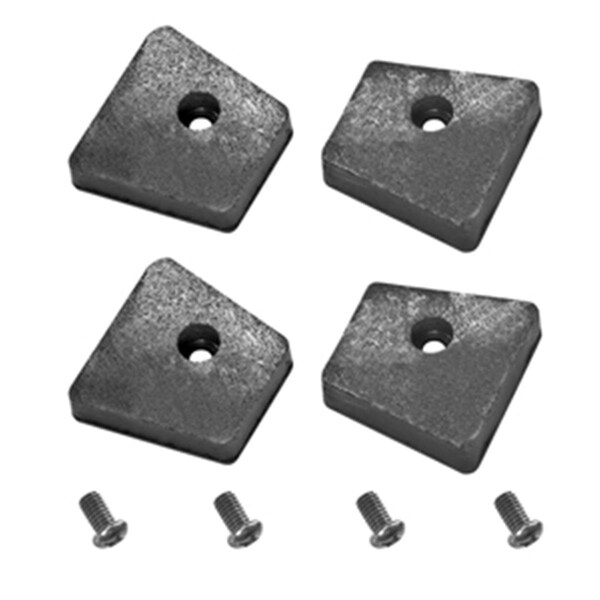 Protectionpro Replacement Part;  Sc Friction Pads With Screws; 11 x 8 x 1 in. - PR222067