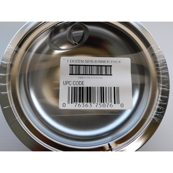 Stanco Stanco Contractor Pack Steel Reflector Bowl 8 in. W - 5076-8B