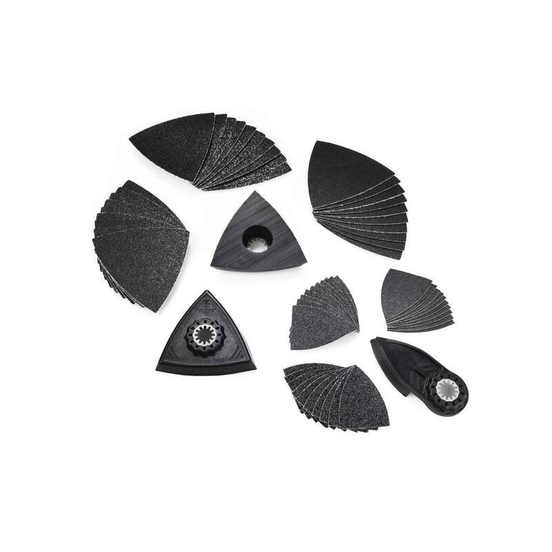 Set de lijado Best of Starlock para herramienta multiusos oscilante de 3-1/8 pulg. (63 piezas) - 35222967280
