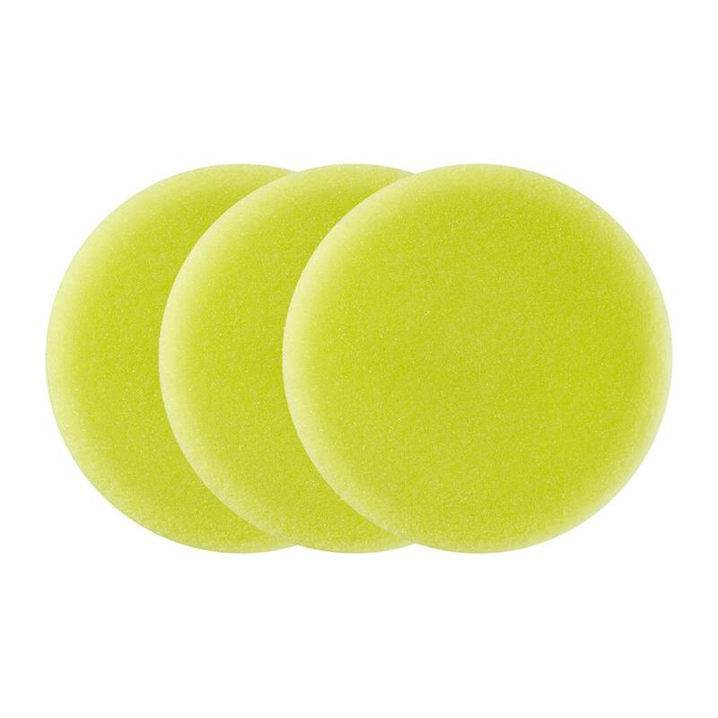 Set de almohadillas de corrección de espuma para pulidor de detalles de 3 pulgadas de RYOBI (juego de 3 piezas) - A95DP102