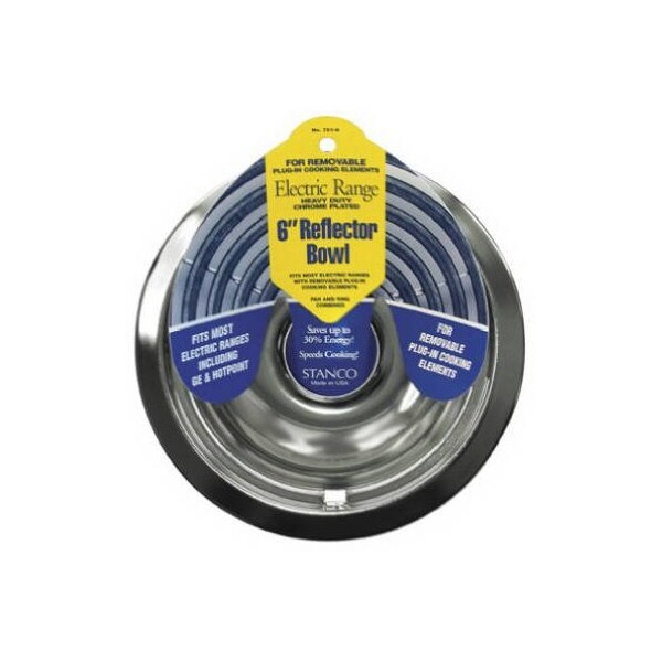 Stanco Metal Prod 6 CHR Reflector Bowl - 701-6
