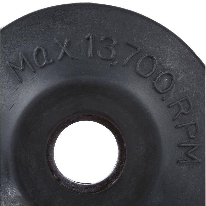 Disco de respaldo de goma Makita para usar con amoladoras angulares - 743009-6