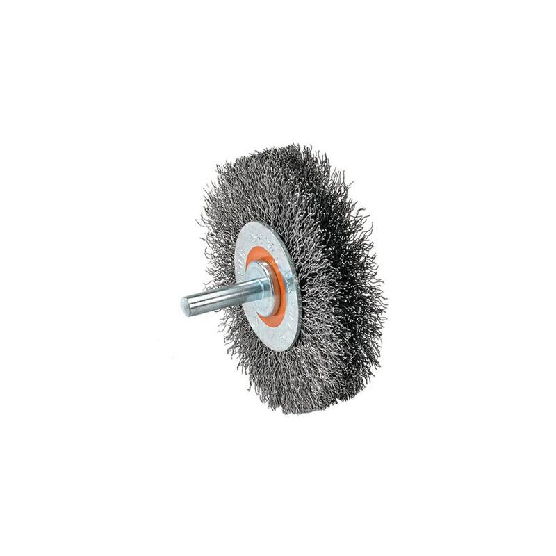 Brocha montada con alambres ondulados de 3 pulgadas - 13C175 de WALTER SURFACE TECHNOLOGIES