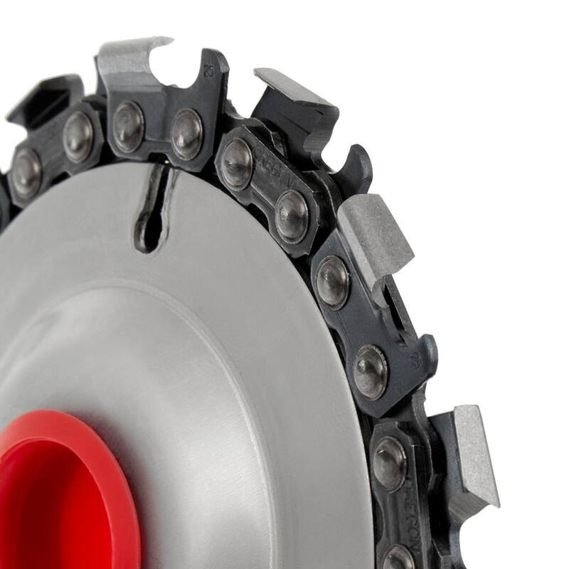 Herramienta del Rey Arturo 4 pulgadas 14 dientes Hoja de motosierra de acero para tallado en madera - 47814