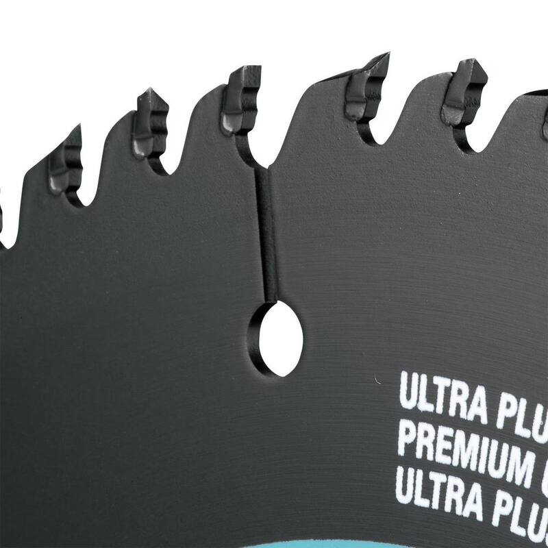 Makita 7-1/2 pulgadas 60 dientes Hoja de sierra inglete de carburo de punta de máxima eficiencia - E-11134