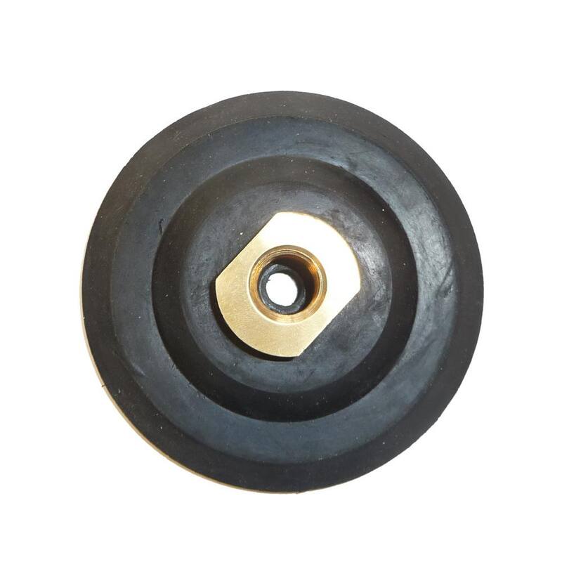 Soporte para respaldo de 5 pulgadas con gancho y lazo con rosca de 5/8-11 pulgadas semi rígido - 5BH0000S