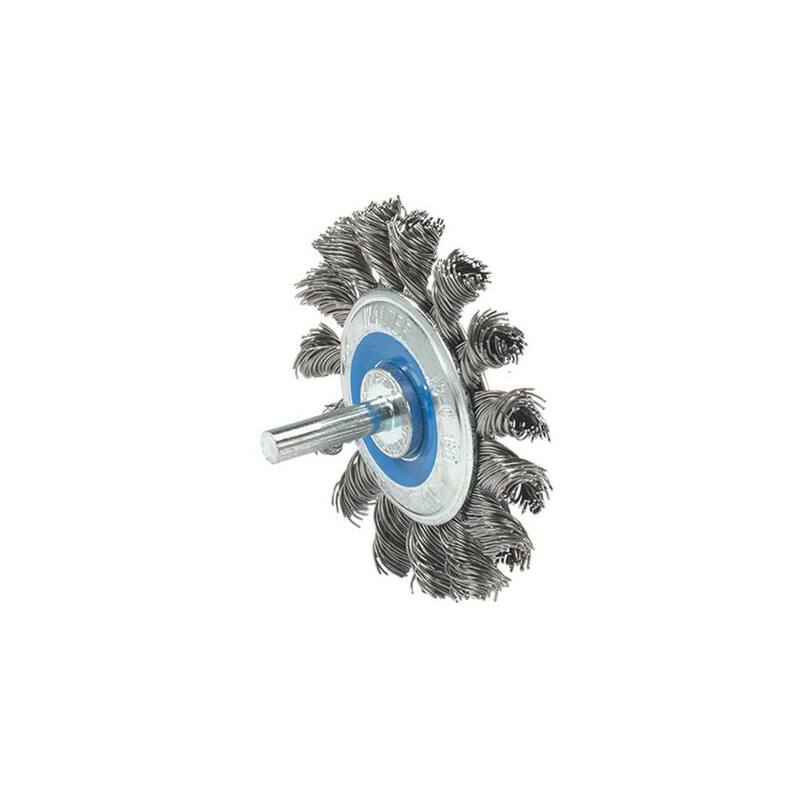 WALTER SURFACE TECHNOLOGIES 2-3/4 pulgadas. Cepillo montado de alambre retorcido Knot-Twisted - 13C130.