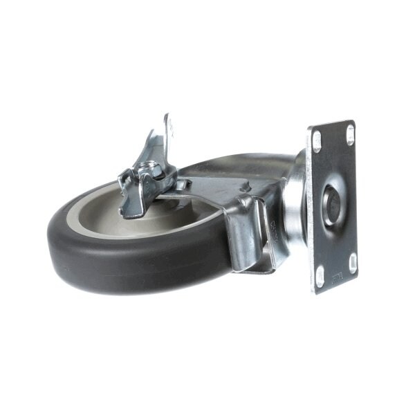Low Temp Industries Caster5in Swivel/Plate W/Brk. - 131000
