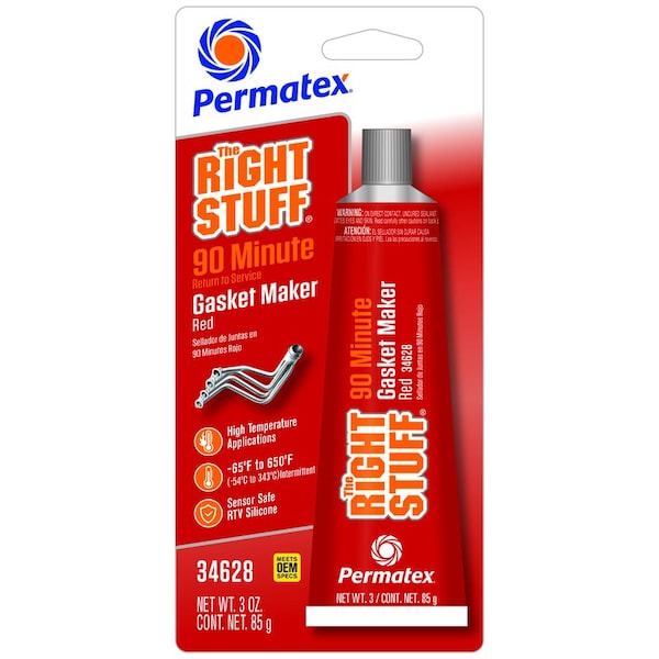 Permatex Permatex The Right Stuff Type-1 High Temperature Gasket Maker 3 oz 1 pk - 34628