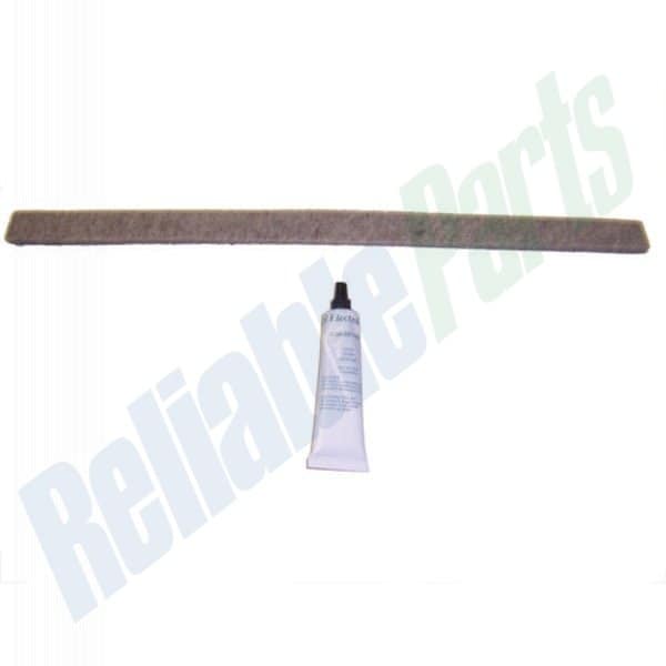 Electrolux Frigidaire Dryer Drum Upper Felt Seal with Adhesive - 5303937182