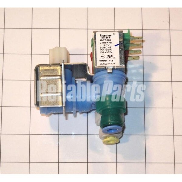 Whirlpool Water Inlet Valve, W10853654 - W10853654