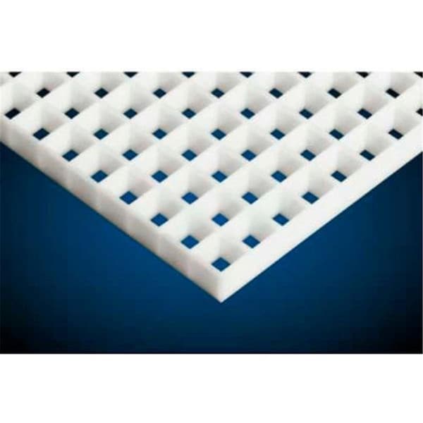 American Louver 0.625 in. Polystyrene Eggcrate Core Panel, White - 24 x 48 in., 15PK - B1226956