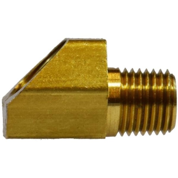 Midland Industries Midland Industries 12077 0.5 x 0.37 in. Female Inverted Flare x MIP 45 deg Elbow - 12077