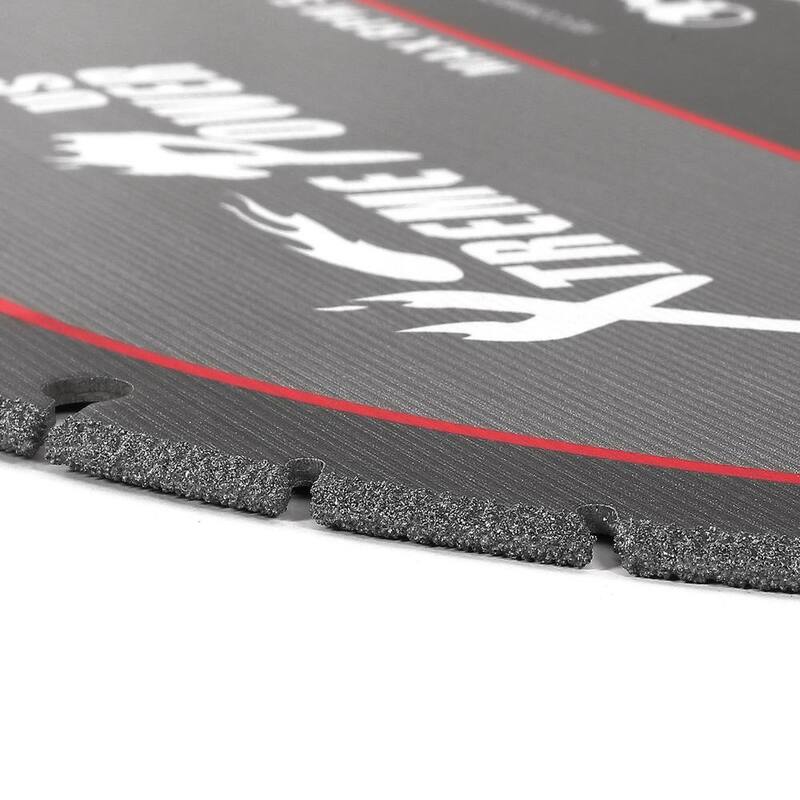 XtremepowerUS 14 in. Rueda de sierra para corte de metal con hoja de diamante turbo segmentada (paquete de 1) - 00509-XPH