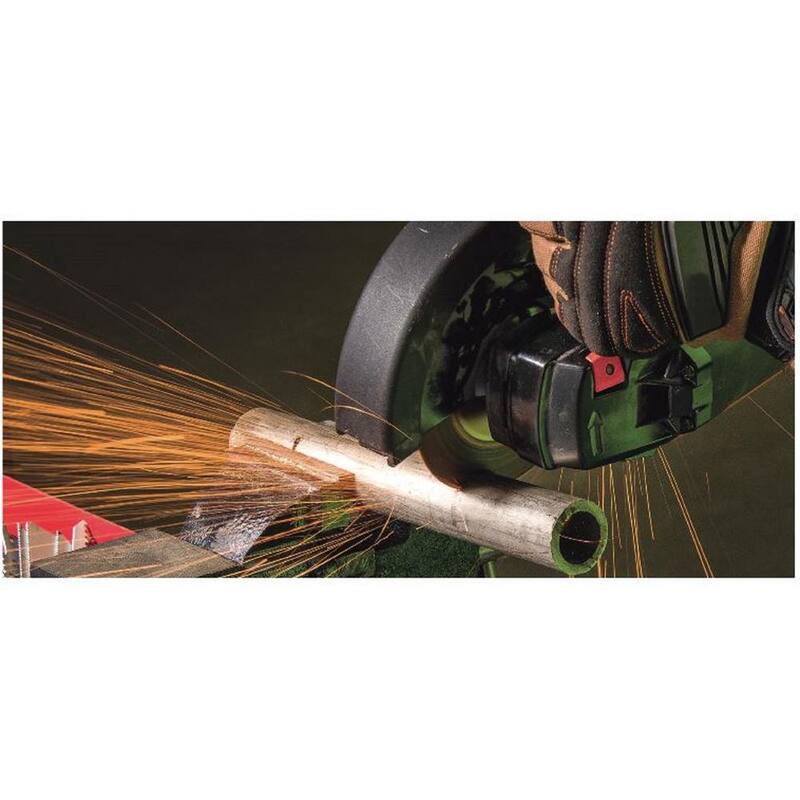 Disco de corte abrasivo delgado premium Tipo 27 con centro deprimido de 6 pulgadas x 7/8 pulgadas (paquete de 25) - 2235207