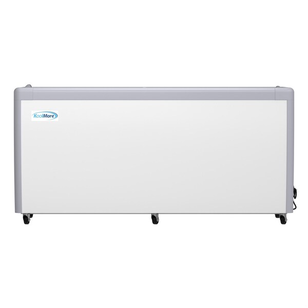 Koolmore 70 in. Gelato Dipping Cabinet Display Freezer with Sliding Glass Door, 13 Pans, 20 Cu. Ft. - KM-GDC-71SD