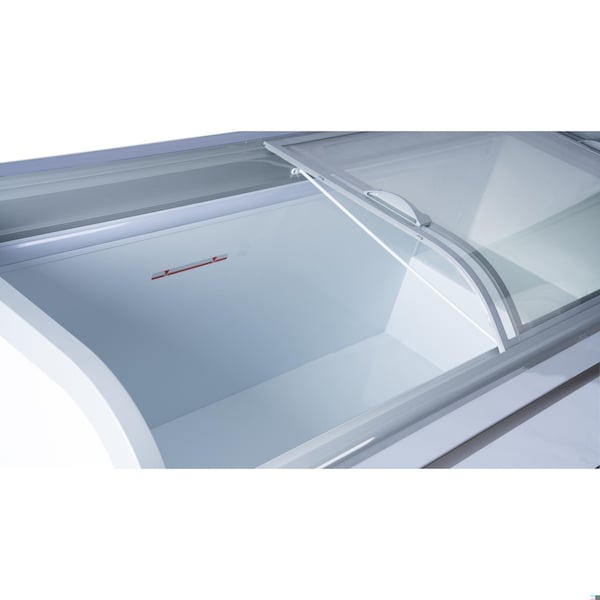 Koolmore 78 Inch Manual Defrost Island Chest Freezer 19 cu. ft. Capacity in White - KM-ISCF-78MD
