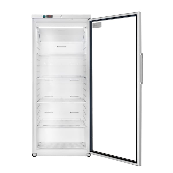 Koolmore 30 in. 21 cu. ft. Commercial Auto Defrost Glass Door Reach-In Freezer in White KM-RIF-1GD21C-A - KM-RIF-1GD21C-A