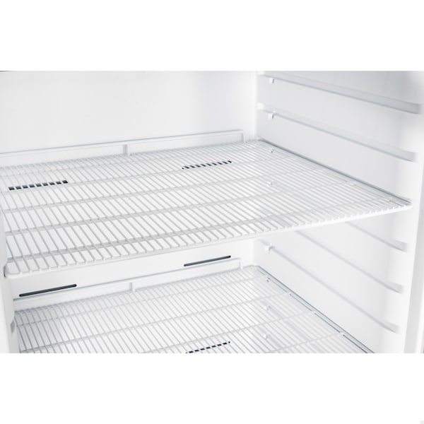 Koolmore 30 in. 21 cu. ft. Commercial Auto Defrost Glass Door Reach-In Freezer in White KM-RIF-1GD21C-A - KM-RIF-1GD21C-A
