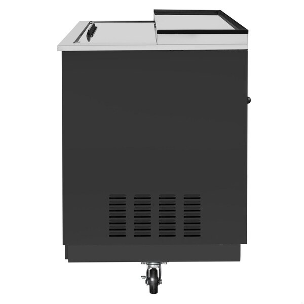 Koolmore 36 in. Commercial Glass Froster in Black Steel, ETL Listed, 9 cu. ft. KM-GF36-BK - KM-GF36-BK