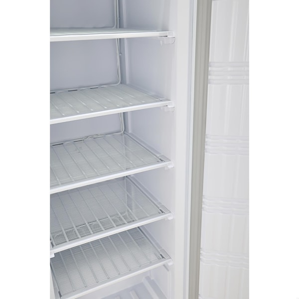 Koolmore 12 Cu. ft. Commercial Reach in Freezer in White Manual Defrost KM-FMD12WH - KM-FMD12WH