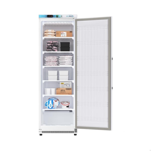 Koolmore 12 Cu. ft. Commercial Reach in Freezer in White Manual Defrost KM-FMD12WH - KM-FMD12WH