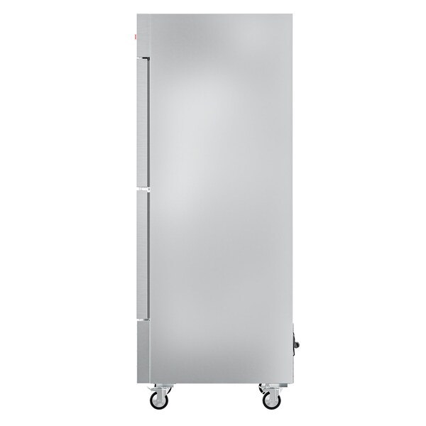 Koolmore 29 in. Commercial Stainless Steel Solid Half Door Reach-In Freezer 23 cu. ft. - RIF-1D-SSHD