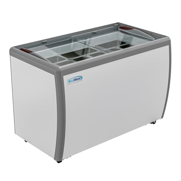 Koolmore 50 in. Gelato Dipping Cabinet Display Freezer with Sliding Glass Door, 13 cu. ft. - KM-GDC-49SD