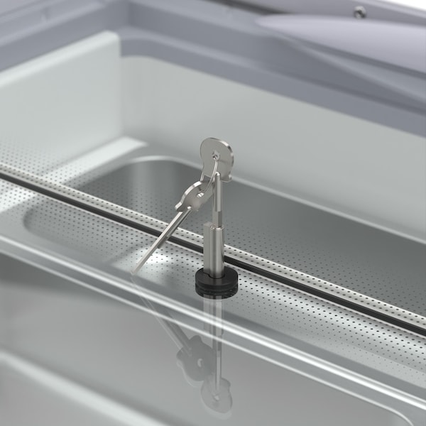 Koolmore 26 in. Gelato Dipping Cabinet Display Freezer with Sliding Glass Door, 6 Cu. Ft. KM-GDC-26SD - KM-GDC-26SD