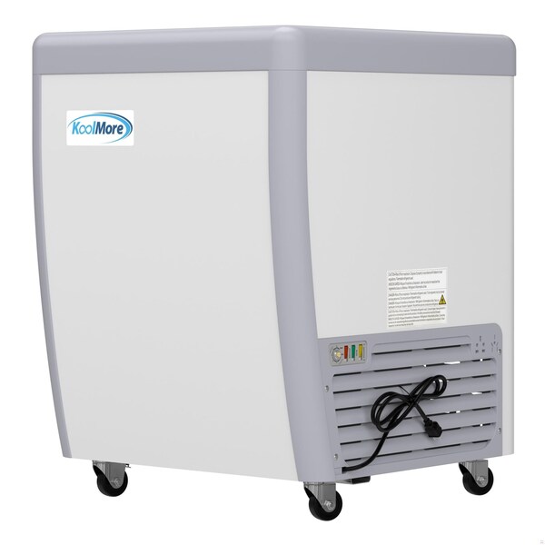 Koolmore 26 in. Gelato Dipping Cabinet Display Freezer with Sliding Glass Door, 6 Cu. Ft. KM-GDC-26SD - KM-GDC-26SD