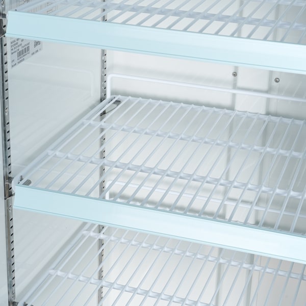 Koolmore 27 in. 1-Door Commercial Display Merchandiser Freezer 13 cu. ft. in White MDF-1GD-13C-WH - MDF-1GD-13C-WH