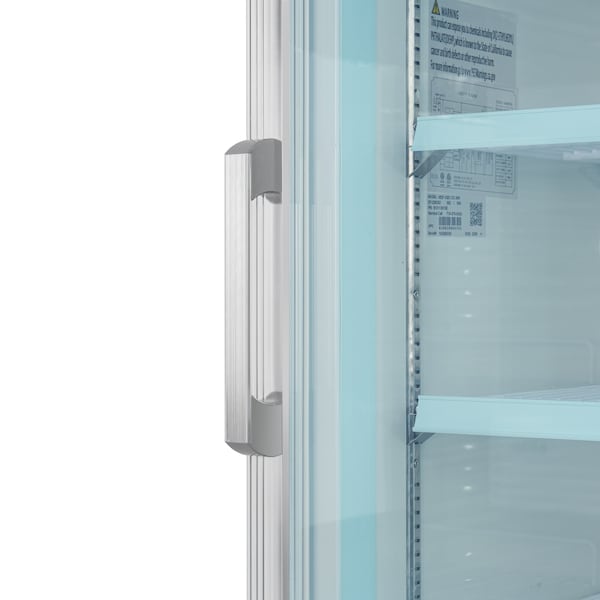 Koolmore 27 in. 1-Door Commercial Display Merchandiser Freezer 13 cu. ft. in White MDF-1GD-13C-WH - MDF-1GD-13C-WH