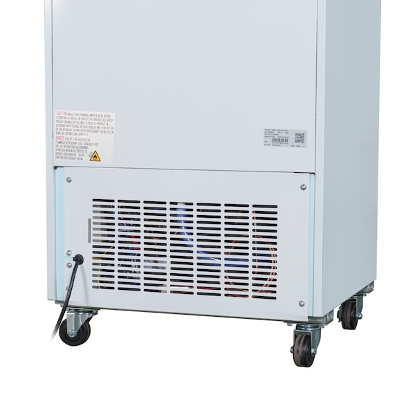 Koolmore 27 in. 1-Door Commercial Display Merchandiser Freezer 13 cu. ft. in White MDF-1GD-13C-WH - MDF-1GD-13C-WH