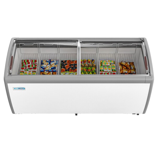 Koolmore 71 in. Commercial Ice Cream Display Freezer, 20 cu. ft. - MCF-20C