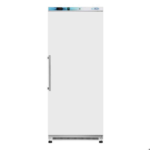 Koolmore 21 Cu. ft. Commercial Reach-in Freezer in White Manual Defrost KM-FMD20WH - KM-FMD20WH