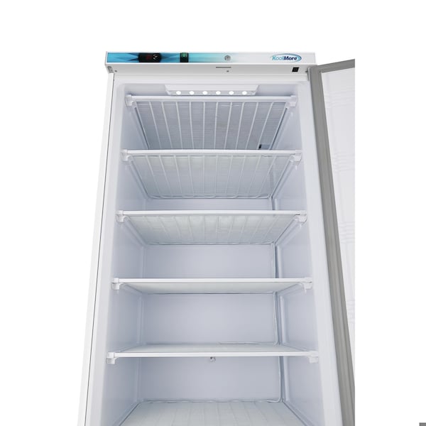Koolmore 21 Cu. ft. Commercial Reach-in Freezer in White Manual Defrost KM-FMD20WH - KM-FMD20WH