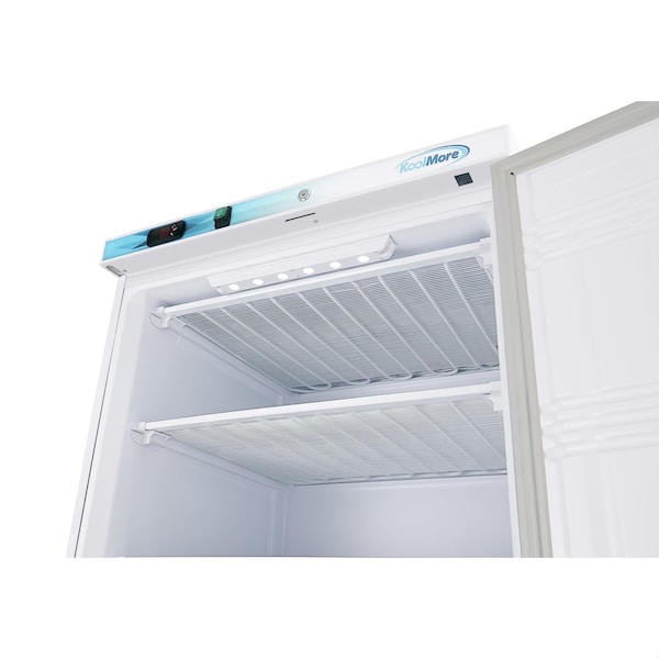 Koolmore 21 Cu. ft. Commercial Reach-in Freezer in White Manual Defrost KM-FMD20WH - KM-FMD20WH