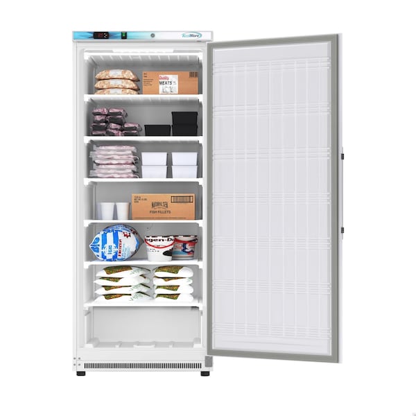 Koolmore 21 Cu. ft. Commercial Reach-in Freezer in White Manual Defrost KM-FMD20WH - KM-FMD20WH