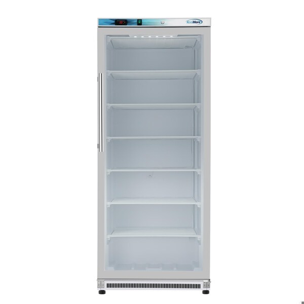 Koolmore 21 Cu. Ft. Commercial Freezer with Glass Door in White - Manual Defrost KM-FMD20WGD - KM-FMD20WGD