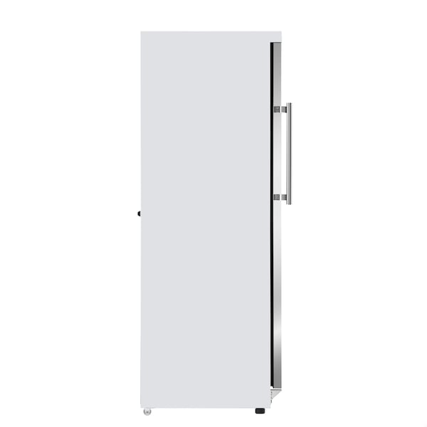 Koolmore 21 Cu. Ft. Commercial Freezer with Glass Door in White - Manual Defrost KM-FMD20WGD - KM-FMD20WGD
