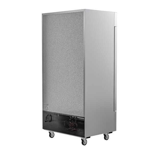 Koolmore 39 in. Commercial Stainless Steel 2-Door Reach-In Freezer, 35 cu. ft. - RIF-2D-SS35C