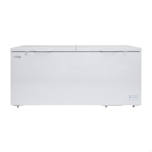 Koolmore 79 in. Commercial Chest Freezer, 30 Cu. Ft. in White, ETL Listed KM-SCF-30C - KM-SCF-30C