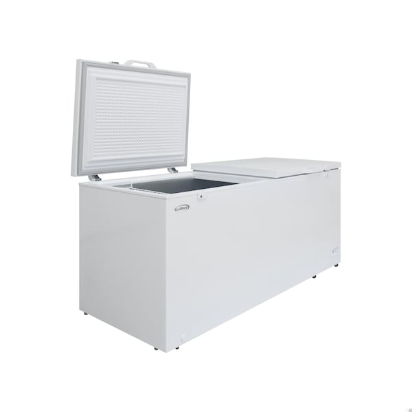 Koolmore 79 in. Commercial Chest Freezer, 30 Cu. Ft. in White, ETL Listed KM-SCF-30C - KM-SCF-30C