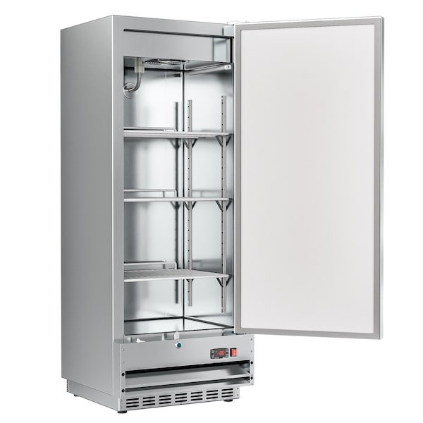 Koolmore 25 in. Commercial Stainless Steel 1-Door Reach-In Freezer, 12 cu. ft. - RIF-1D-SS12C